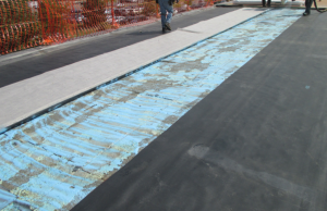 Fleece-back EPDM set in full-coverage spray foam on a concrete roof deck provides a superior vapor retarder without the use of torches or asphalt. It also can be integrated in the roof system’s and manufacturer’s warranties.