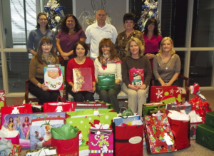 CentiMark corporate associates deliver Back-to-School, Christmas, and Easter food and gifts to families in need and non-profit organizations.