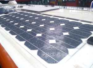 The electricity produced by ‘roof solar energy’ could be used for heating, cooling, running office machinery or even fed back to the grid, earning the building owners money.