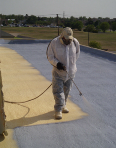 SPF has the ability to insulate, air and water seal, as well as control moisture throughout the structure, acting as a single-source solution, reducing the need for multiple products.