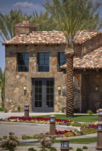 Installing a clay tile roof requires much more labor, especially when a two-piece tile is specified. For every square foot of roofing, you have two pieces—tops and pans. 