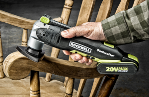 The Rockwell 20V MaxLithium Sonicrafter makes short work of numerous DIY projects and repairs without the need for an electrical outlet or power cord in tow.