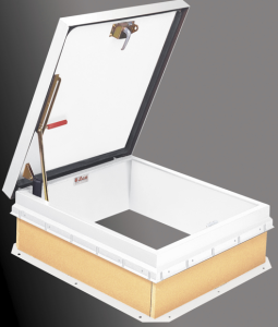 Bilco has made its roof hatches available with a factory-applied powder coat paint finish.