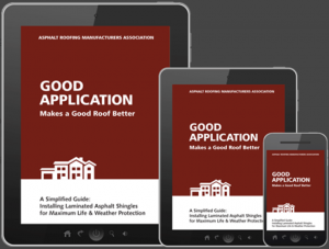 The Asphalt Roofing Manufacturers Association has updated its technical manual <em>Good Application Makes a Good Roof Better – A Simplified Guide</em>.