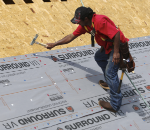 Berry Plastics Co., makers of the TYPAR Weather Protection System, recently launched Surround VR Underlayment, a synthetic roofing underlayment that reduces the amount and weight of material needed for roofing jobs.