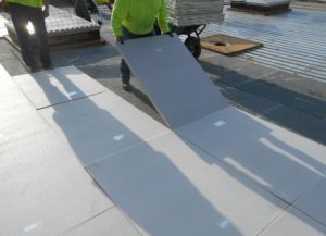 Because Rich-E-Board roofing insulation is light and easy to install, it lowers the cost of delivery and handling and can reduce labor costs by more than half.