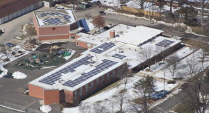 commercial solar array