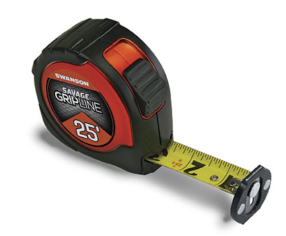 The GripLine tape measure from Swanson Tool Co.