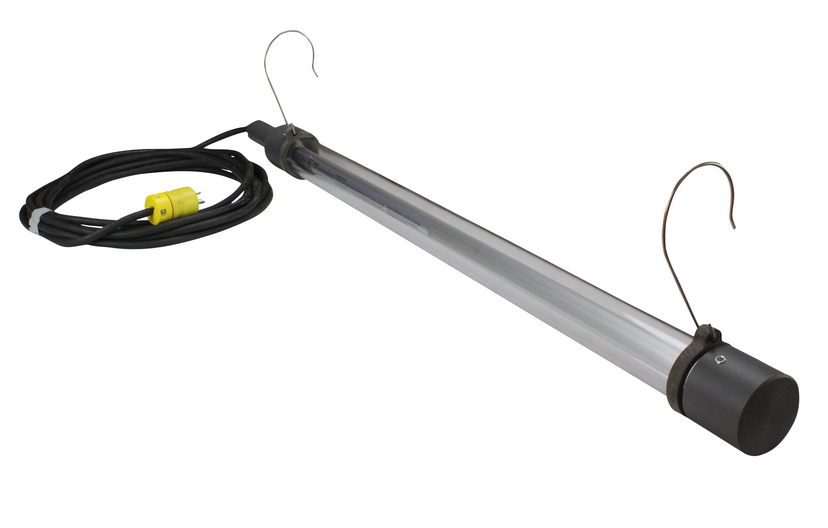 The FTL-3-LED-25 from Larson Electronics is a 14-watt LED task light that offers cooler operating temperatures and longer lamp life than traditional incandescent or fluorescent drop lights.