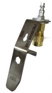 Pneuhook provides an instant hook for any pneumatic tool.