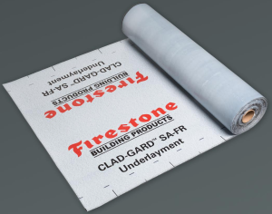 Firestone Building Products Co. introduced its CLAD-GARD SA-FR with CoreGard Technology.