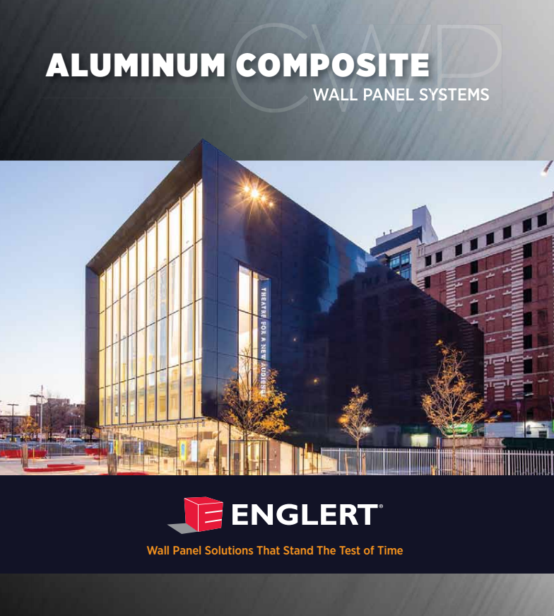 Englert Inc. has announced the availability of a print and online brochure for its line of aluminum composite material wall panels.