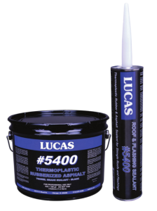 Lucas #5400 is a high-performance, thermoplastic elastomer-based roofing sealant.