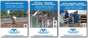 Triangle Fastener Corp. has released its Market Specific Product Catalogs for the metal roofing/building, low-slope roofing, and the interior/drywall construction industries.