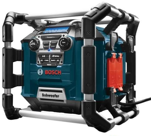 Bosch introduces the Bosch Power Box PB360C Jobsite Radio/Charger/Digital Media Stereo, which leverages signature 360-degree speakers with Bluetooth technology.