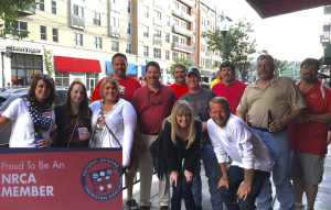 Deer Park Roofing Inc., Cincinnati, celebrated National Roofing Week by taking employees and families to a Cincinnati Reds baseball game, of course.