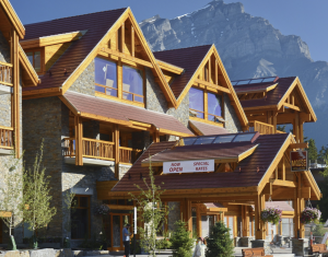 The Moose Hotel & Suites was required to adhere to Banff’s design guidelines, which were developed “to prevent any monstrosities being put there to destroy the general beauty of the park.”