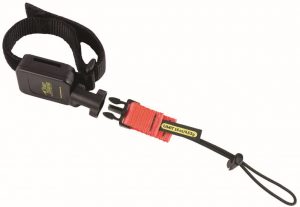 The wrist lanyard systems can safely handle tools up to 5 pounds.
