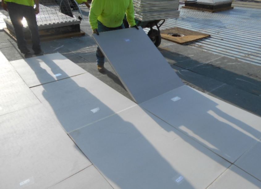 Because Rich-E-Board roofing insulation is light and easy to install, it lowers the cost of delivery and handling and can reduce labor costs by more than half.