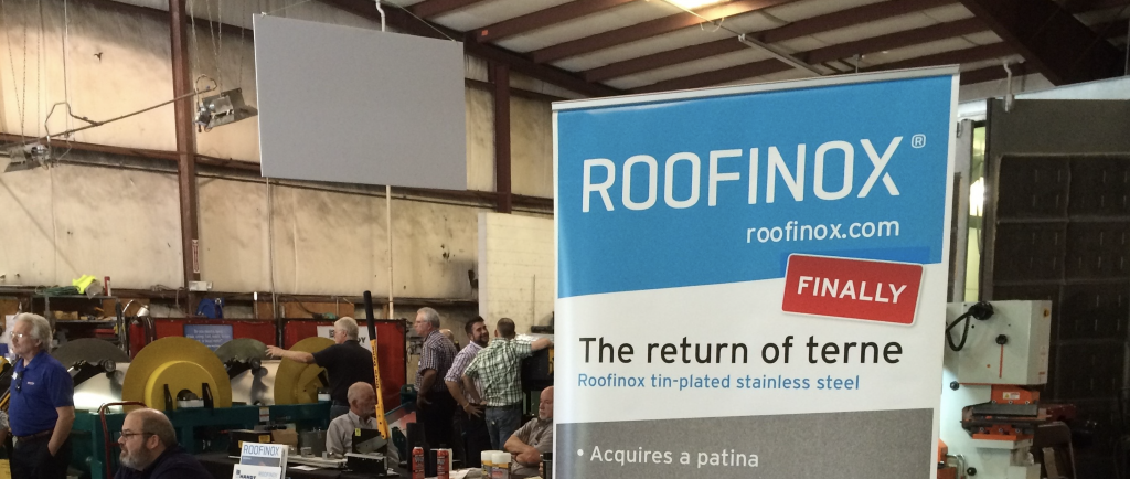 Roofinox Displays Stainless Steel Roofing Products At ATAS Product Expo   Screen Shot Roofinox 1024x434 