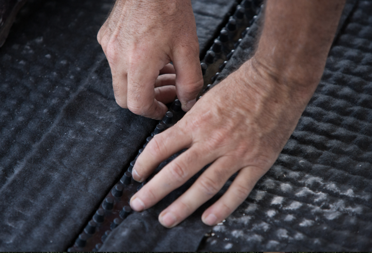 Drain Mat Developed for Use in Balconies and Breezeways Roofing
