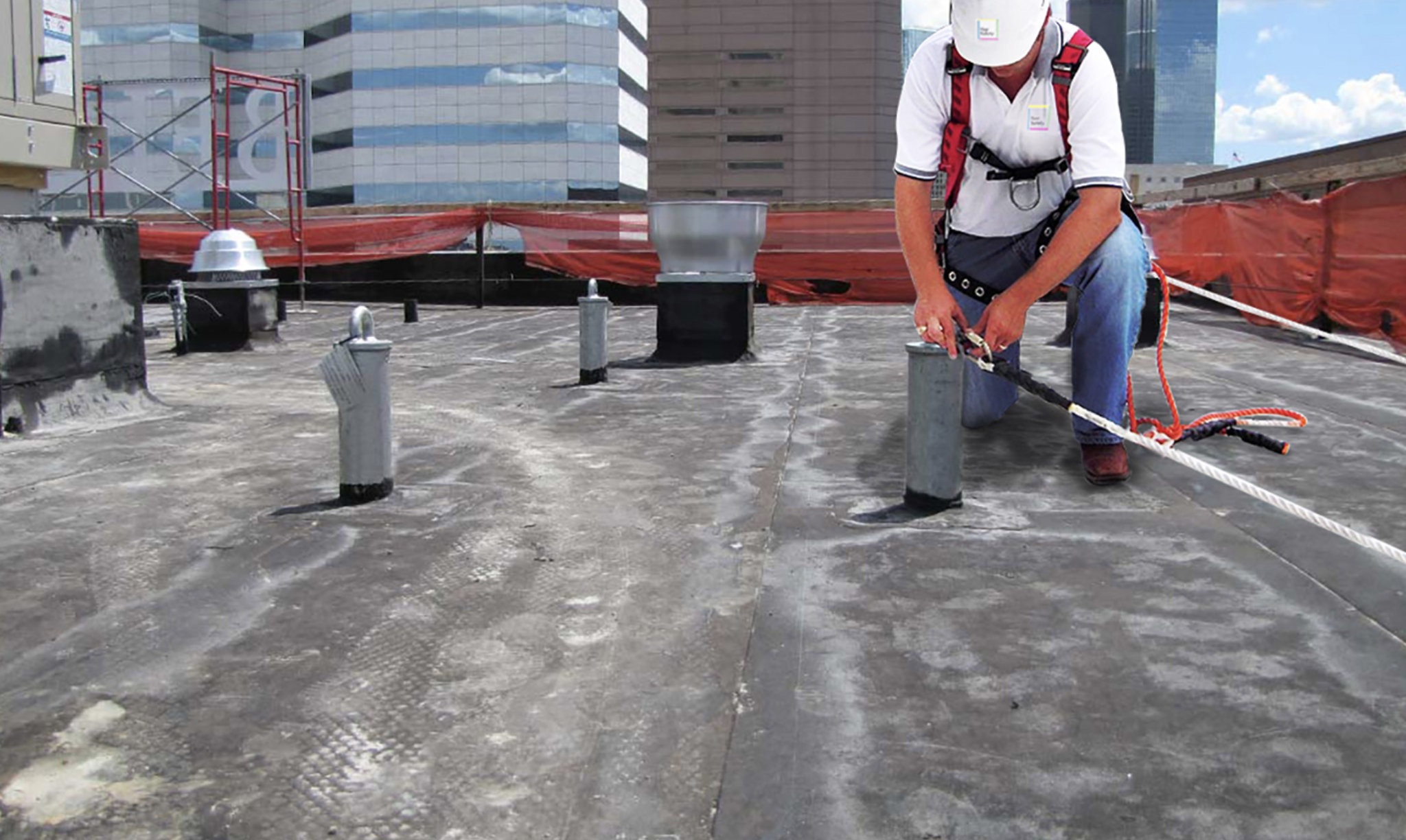 New Line of Rooftop Fall Arrest Systems - Roofing