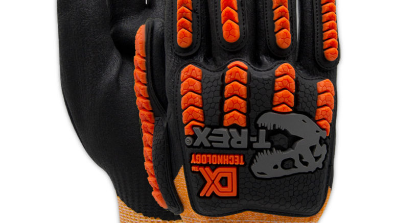 Magid introduces its coreless T-REX TRXDXG49 gloves, the first impact-resistant glove to incorporate Magid’s TriTek Palm coating on a DX Technology coreless shell.