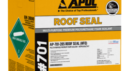 ICP offers APOC Roof Seal, a two-component low-pressure spray polyurethane foam (SPF) designed to provide quick, easy and reliable temporary seals during the installation of new roofing membranes.