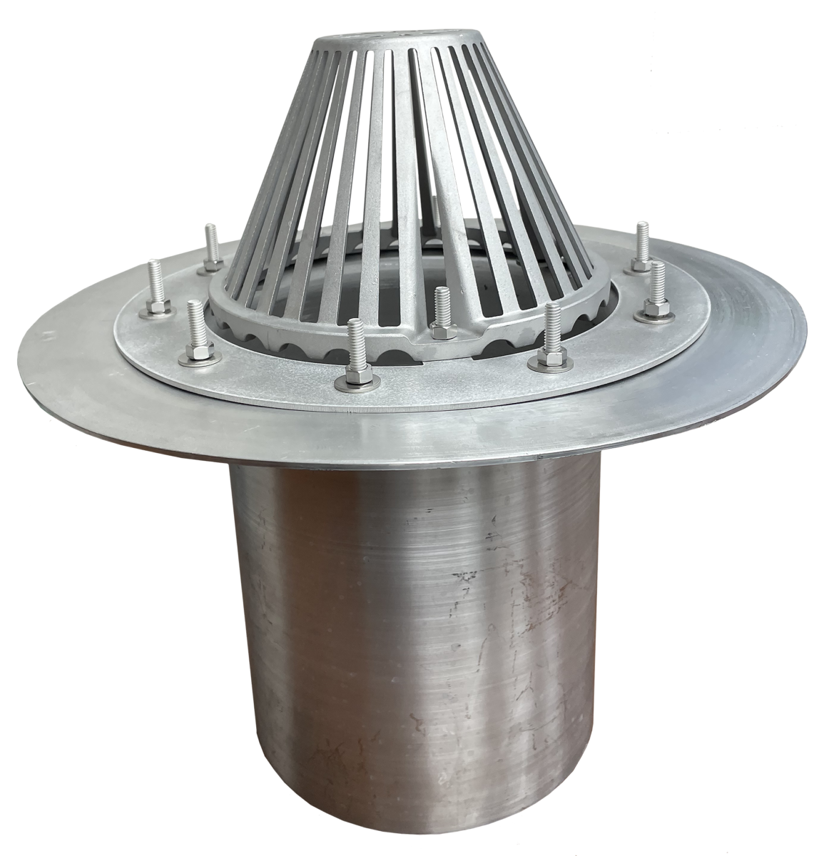 Aluminum Retrofit Drain Roofing