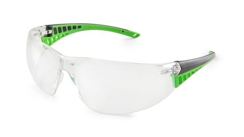New Slingshot safety glasses from Brass Knuckle feature state-of-the-art anti-fog and UV protection.