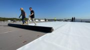 Carlisle SynTec Systems announced that the industry’s first-ever 16-foot-wide TPO membrane is now available for order.