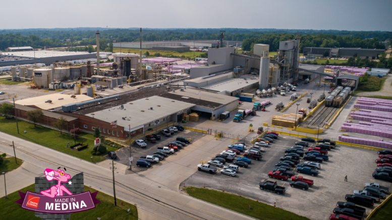 Owens Corning Announces Continued Investment in Production Capability With Medina, Ohio Plant Capacity Expansion