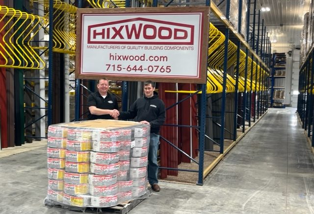 Congratulations to Hixwood customers Anthony and Eugene Weaver on winning Ventco’s by Lakeside free pallet of product giveaway.