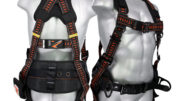 The Malta Dynamics Comfort Maxx Steel Harness has an upgraded D-Ring configuration, pre-installed trauma relief straps, and sewn-in belt.
