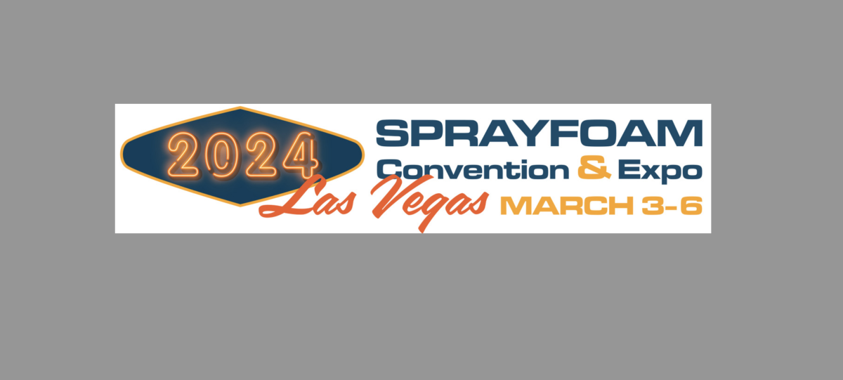 SprayFoam 2024 Convention & Expo to be Held in Las Vegas March 36