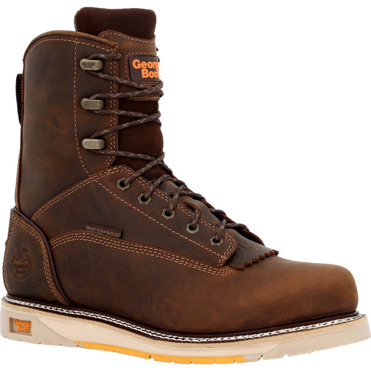 Georgia Boot adds an 8-inch work boot (GB00593) to its AMP LT Wedge collection of working boots.