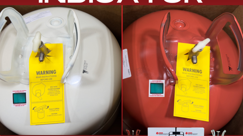 OMG Roofing Products, a division of OMG, Inc., launches a new feature on its OlyBond500 Canisters: OlyTemp Indicator.